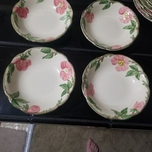 Vintage Franciscan Desert Rose berry bowls